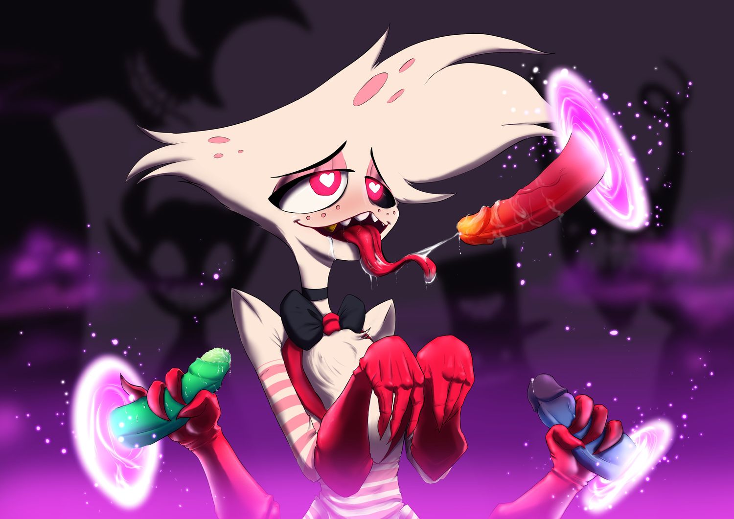 Angel Dust Hazbin Hotel Gangbang