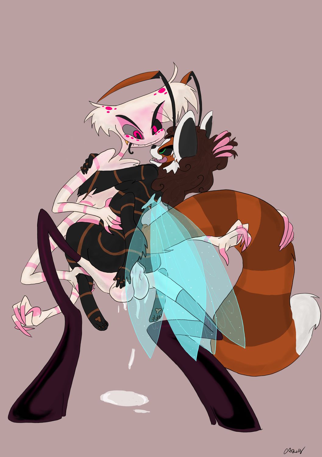 Angel Dust Hazbin Hotel Penetration Cum Femboy