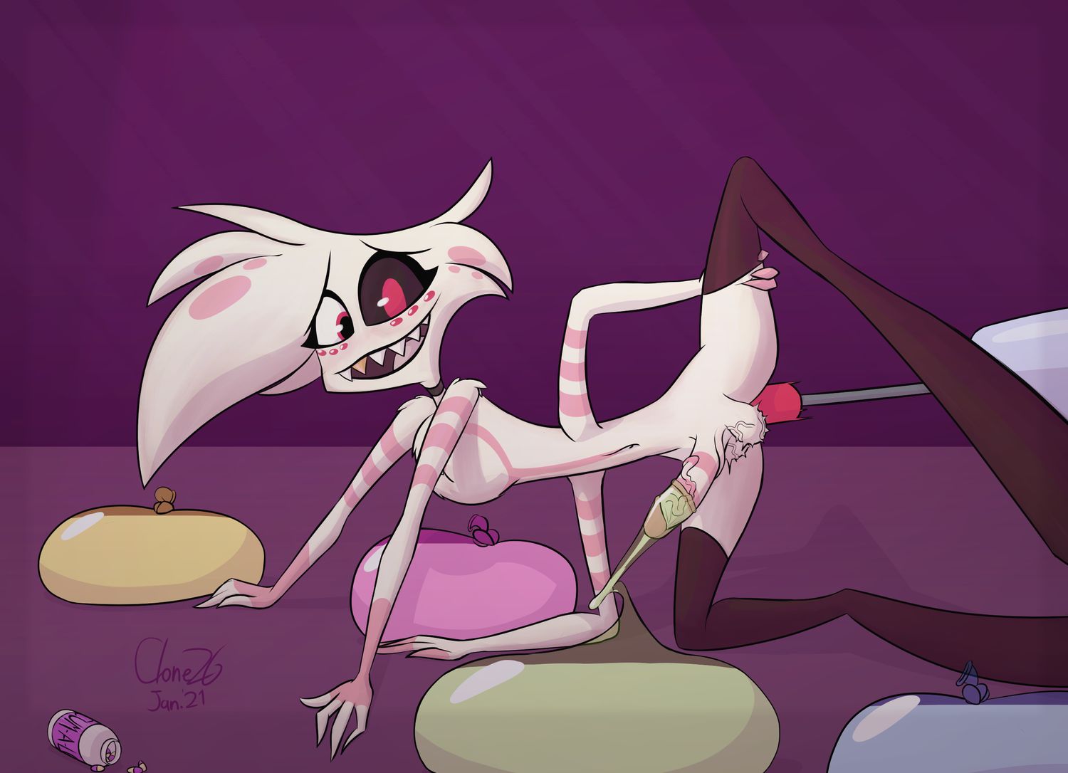 Angel Dust Hazbin Hotel Solo