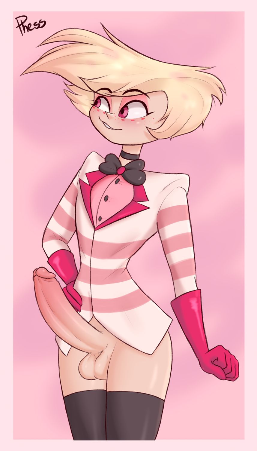 Angel Dust Hazbin Hotel Femboy