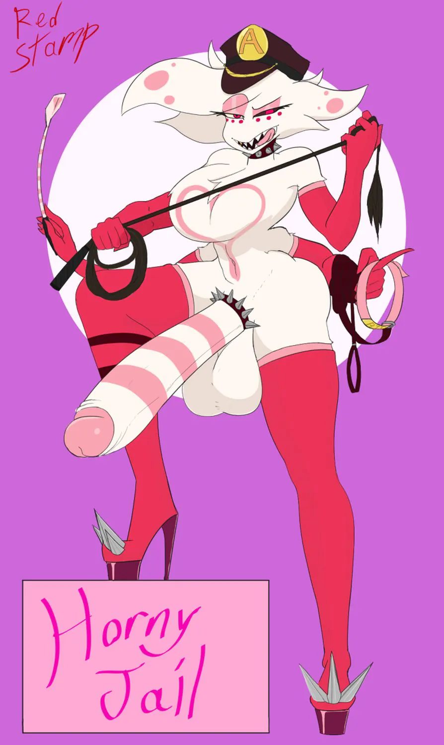 Angel Dust Hazbin Hotel Whip