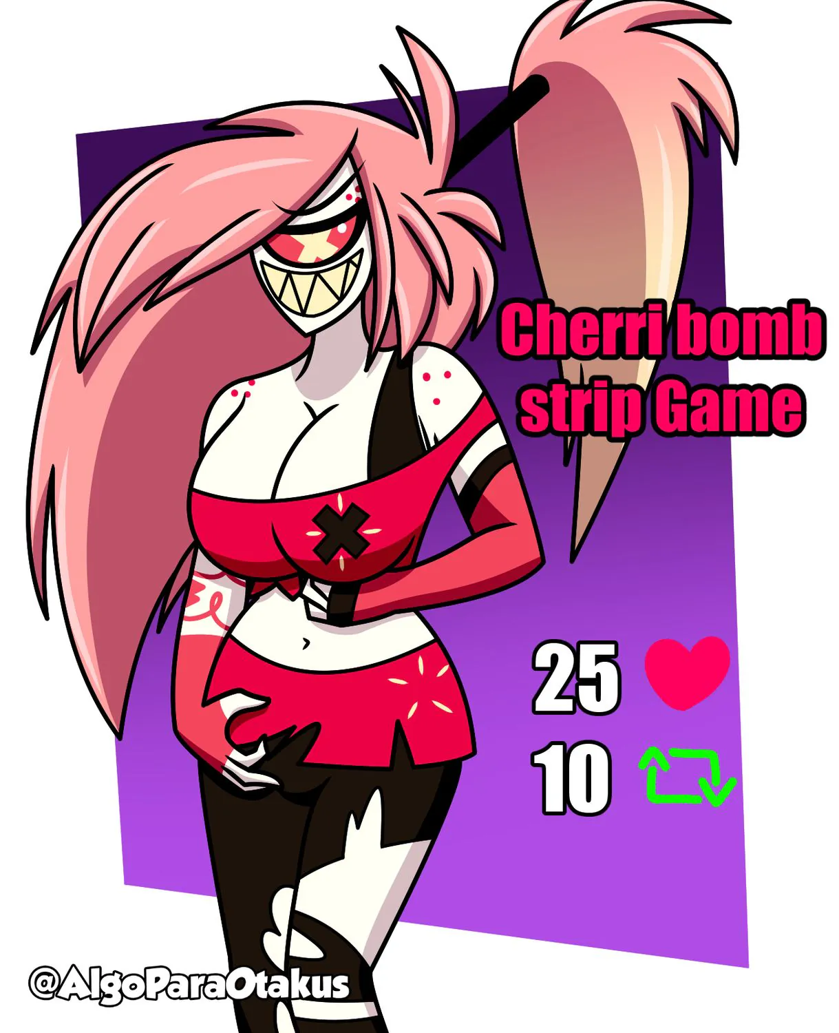 Cherri Bomb Hazbin Hotel Solo Fantasy
