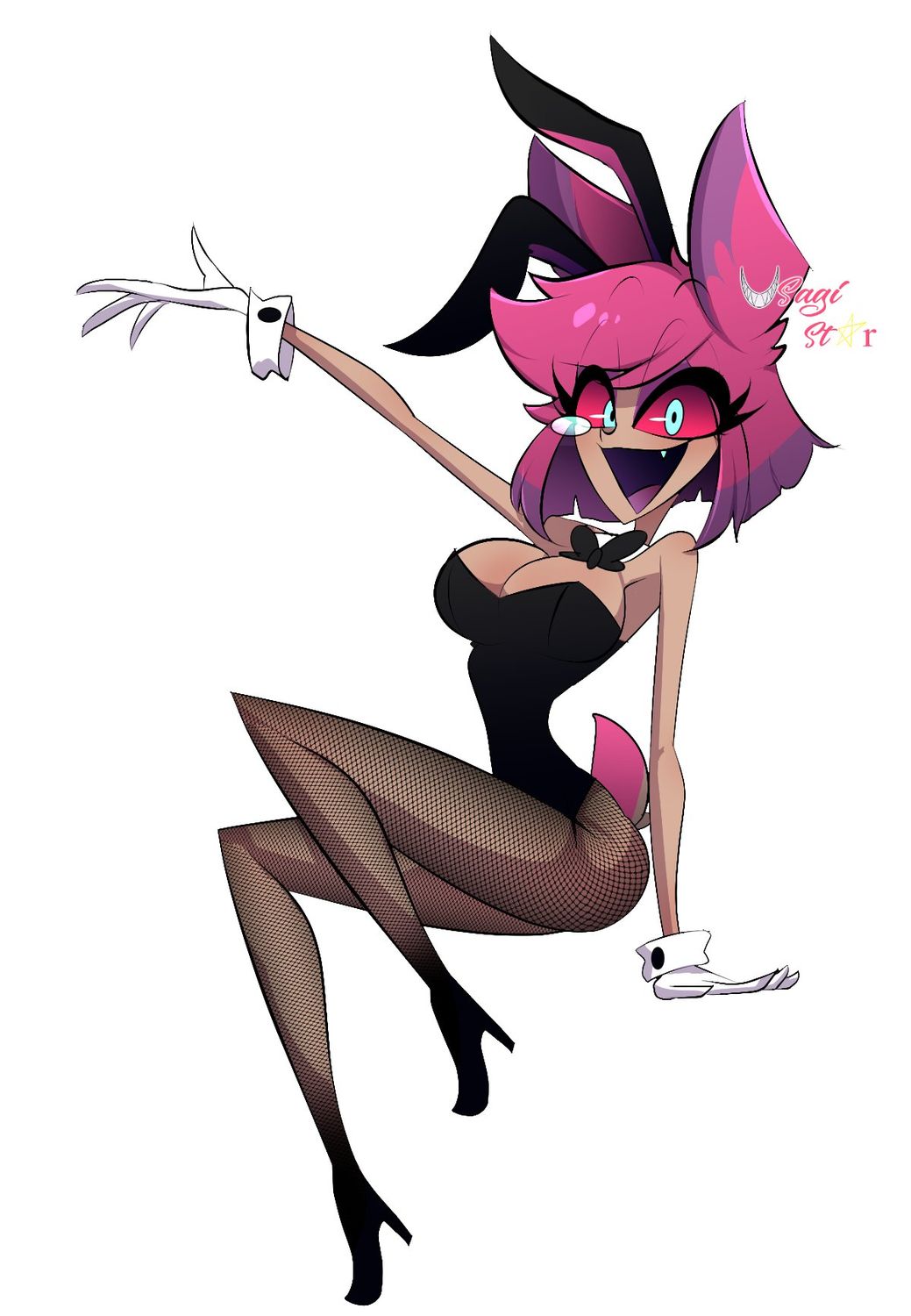 Female Alastor Hazbin Hotel and Alastor Hazbin Hotel Solo Hot