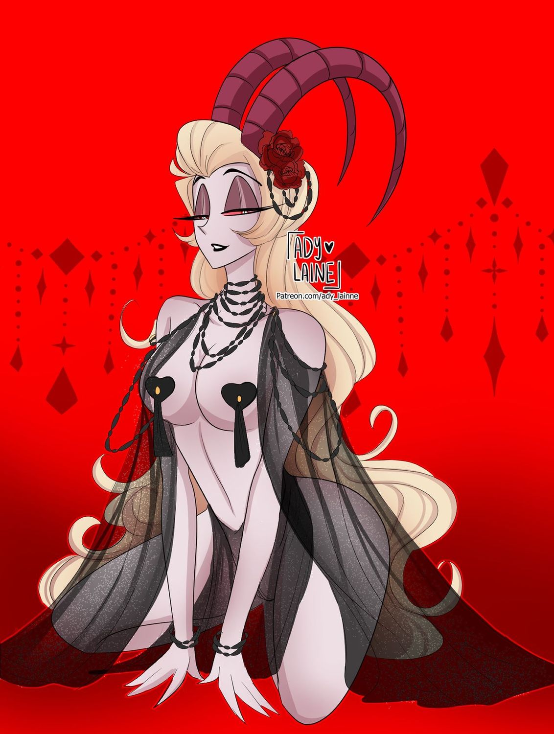 Lilith Morningstar Hazbin Hotel Milf Succubus Toon