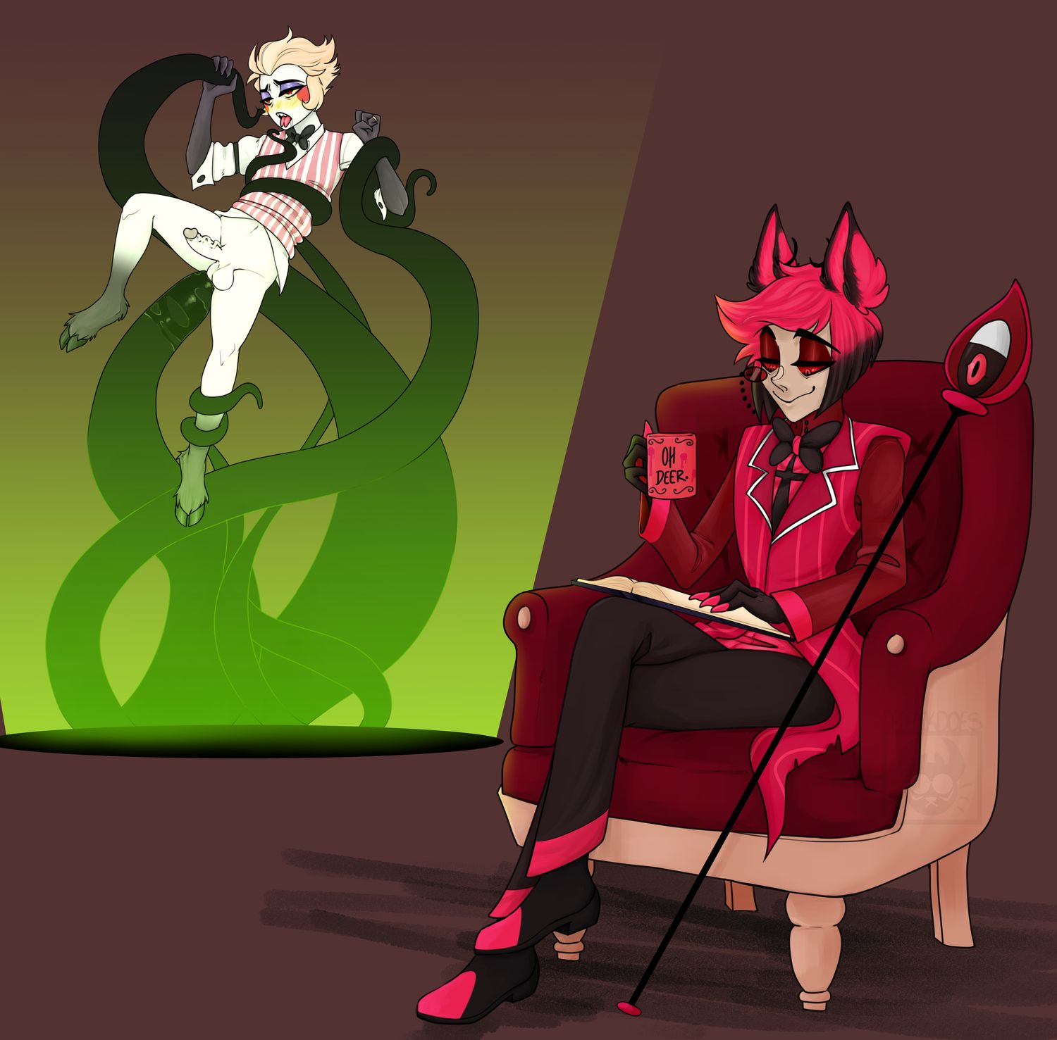 Alastor Hazbin Hotel Sex