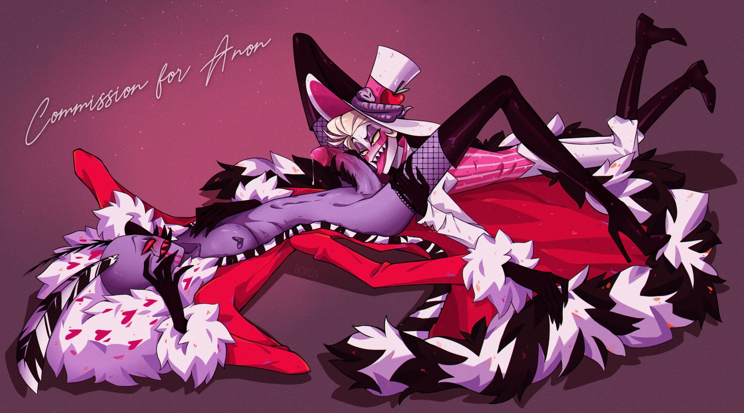 Lucifer Morningstar Hazbin Hotel and Valentino Hazbin Hotel Stockings