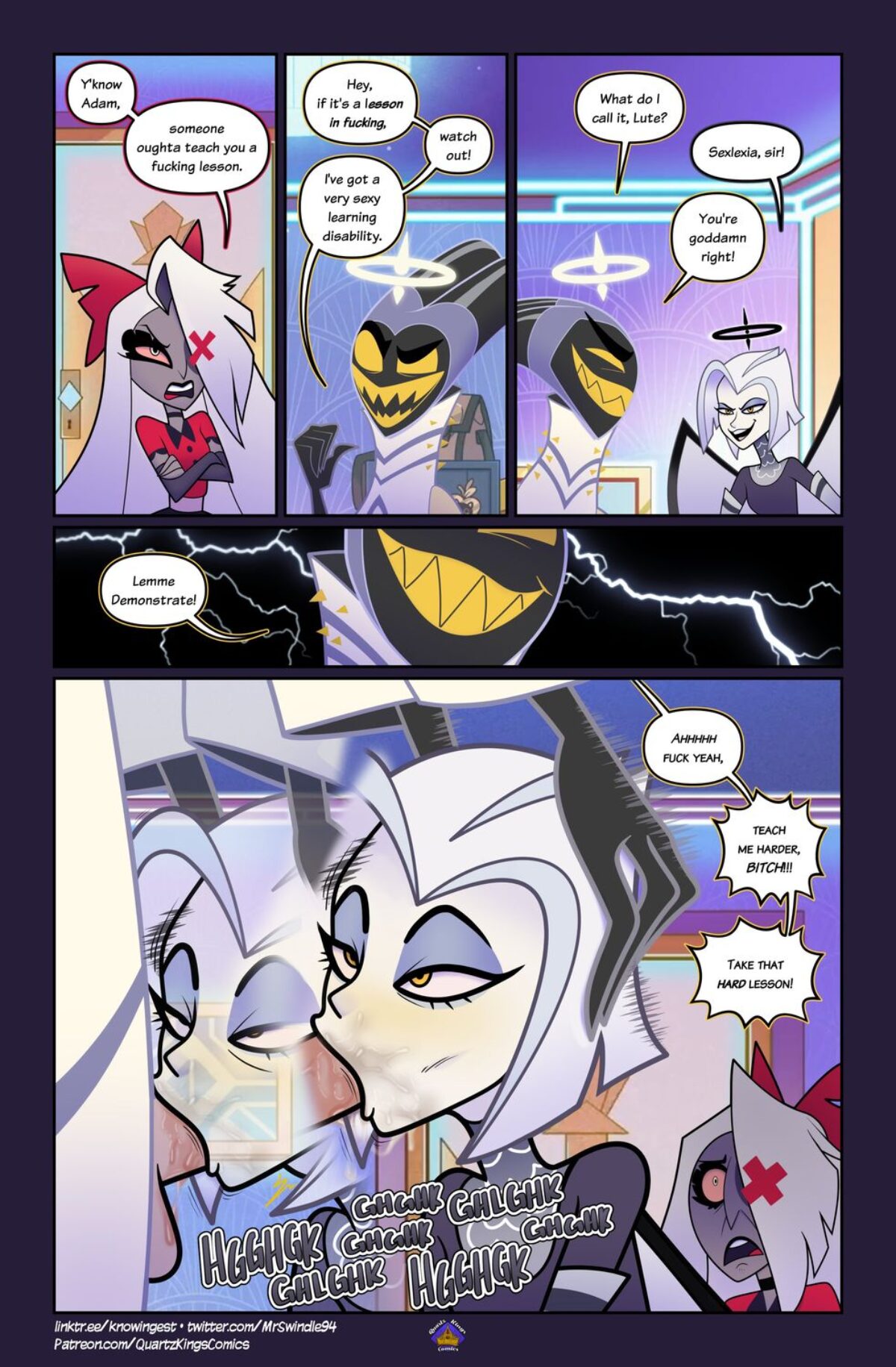 Lute Hazbin Hotel and Adam Hazbin Hotel Oral Blowjob < Your Cartoon Porn