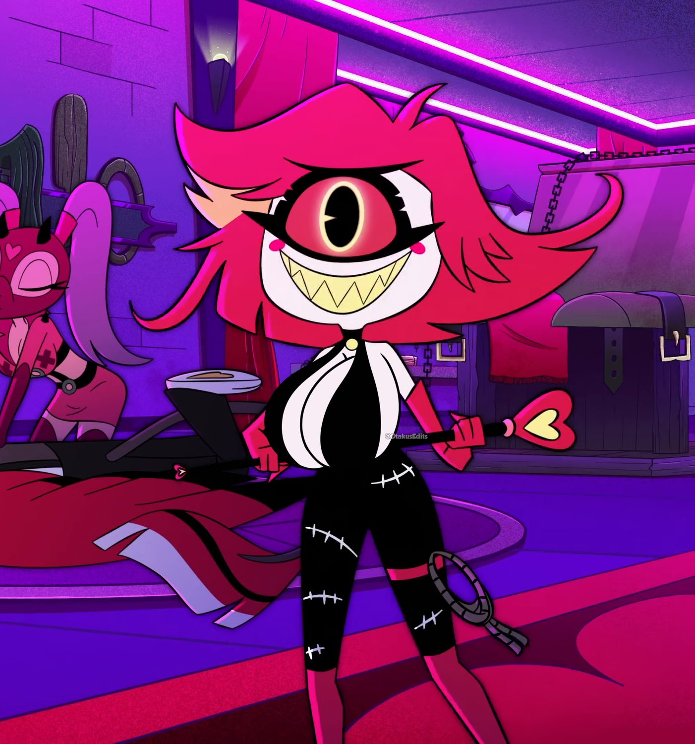 Niffty Hazbin Hotel Bondage Femdom