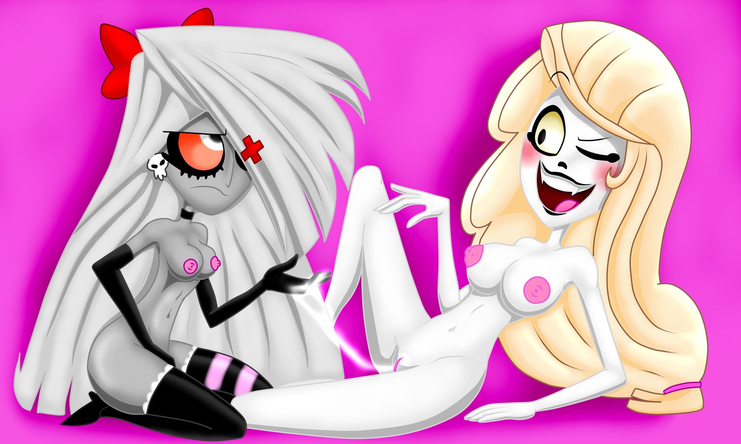 Vaggie Hazbin Hotel and Charlie Morningstar Hazbin Hotel Naked Sex