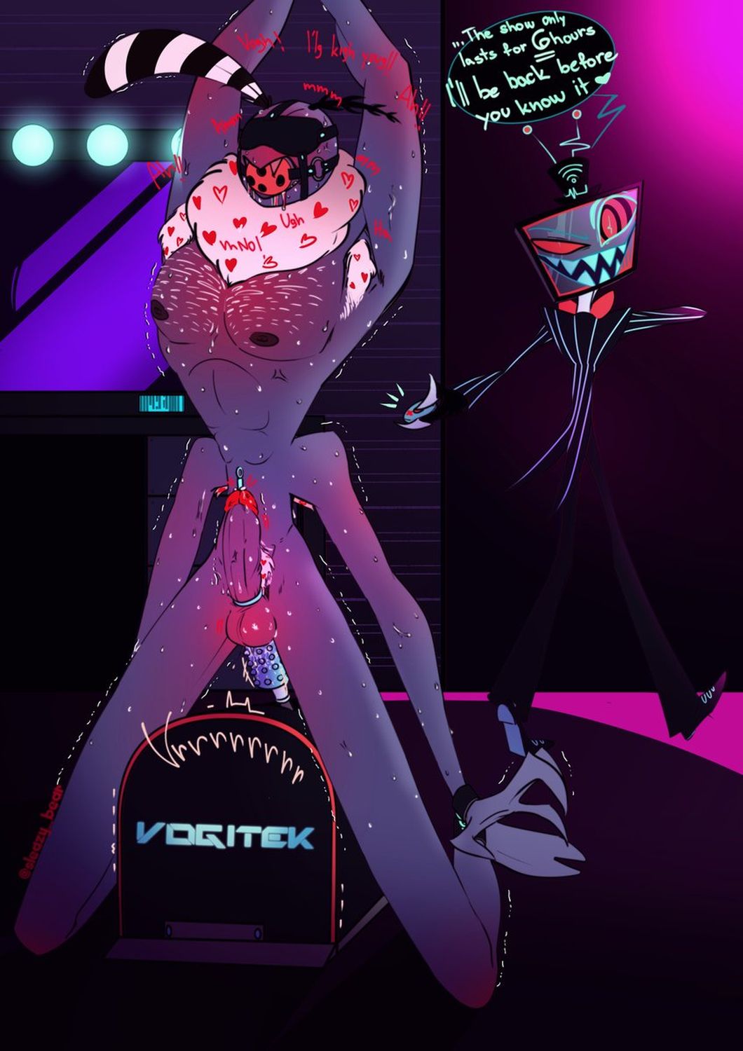 Hazbin hotel valentino x vox