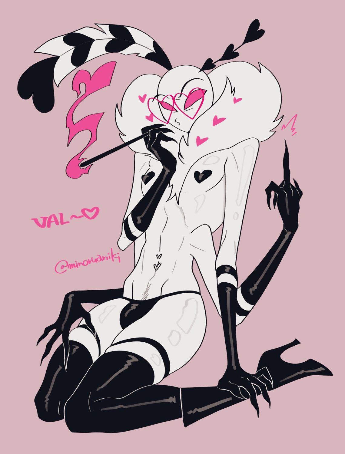 Valentino Hazbin Hotel Solo Panties Underwear Femboy