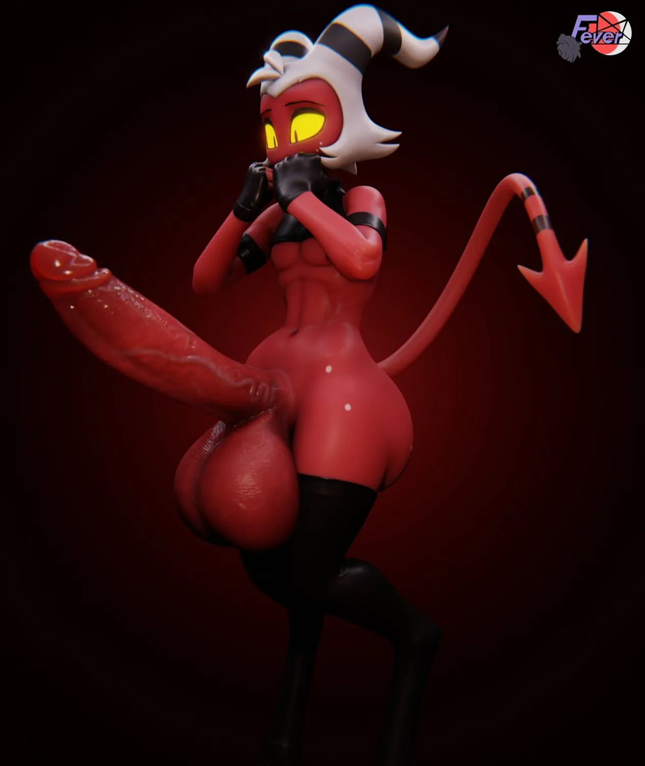 Moxxie Valorlynz and Moxxie Solo Penis