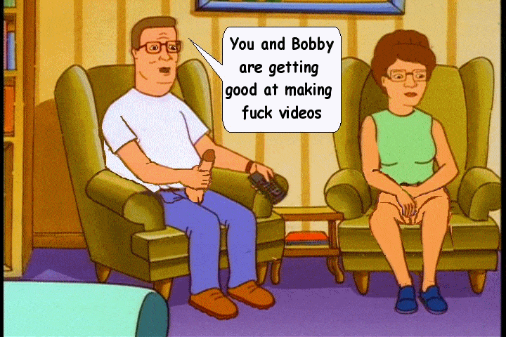 King Of The Hill Futa Toon - Hank Hill and Peggy Hill Masturbation > Your Cartoon Porn