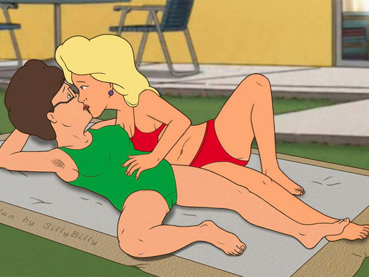 King Of The Hill Lesbian Xxx - Nancy Gribble and Peggy Hill Swimsuit Female Only Milf < Your Cartoon Porn