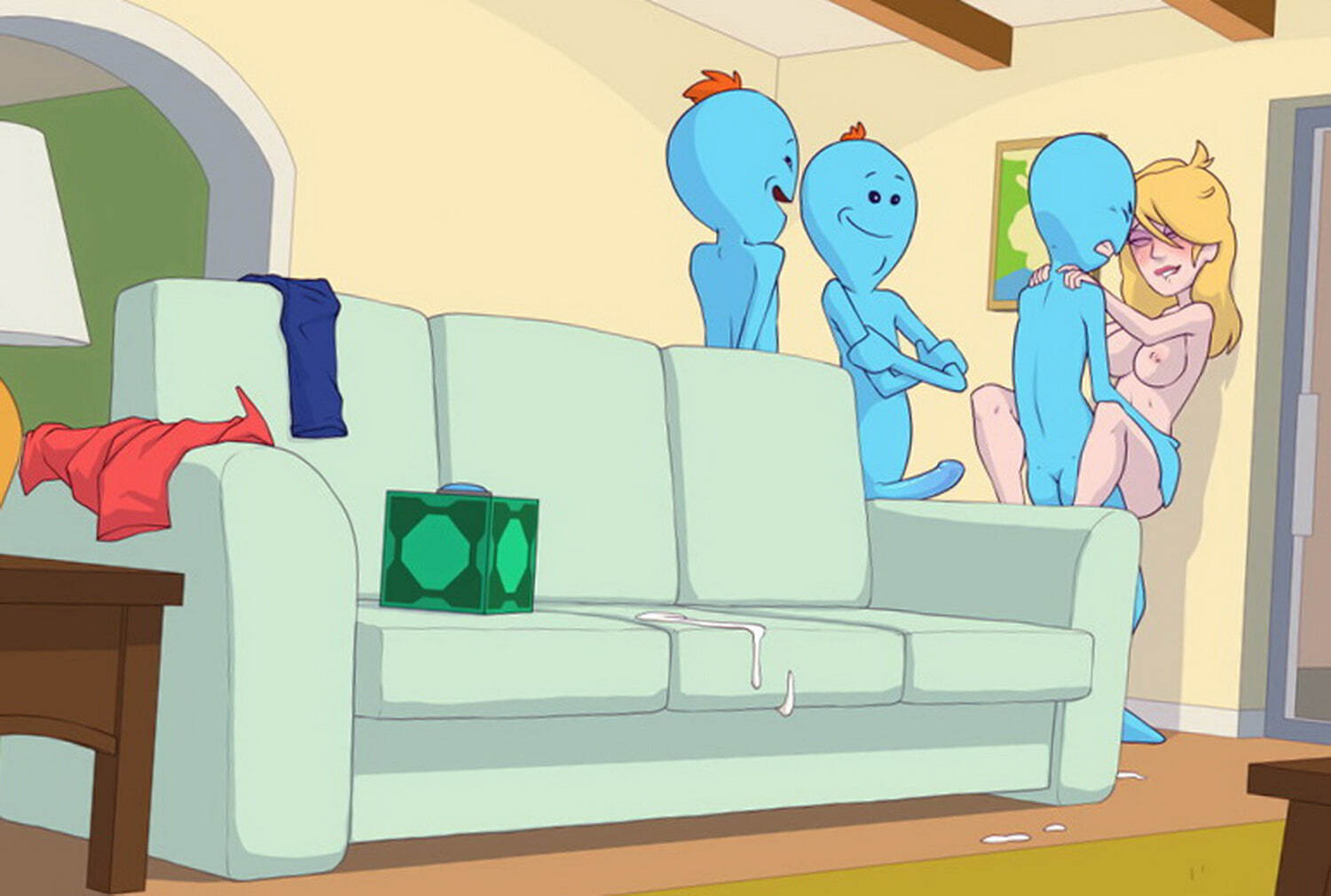 Beth Smith and Mr. Meeseeks Milf Alien Sex Penetration Tits Penis