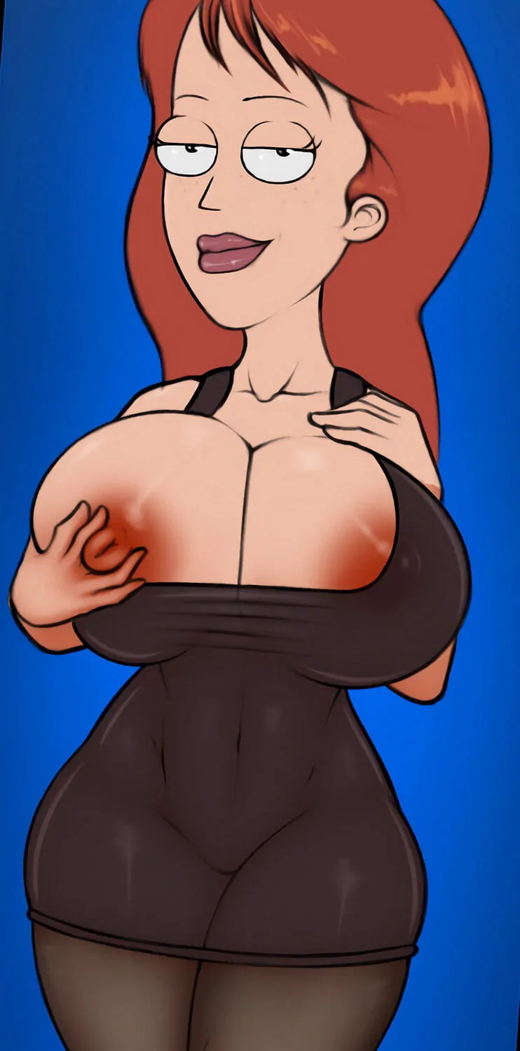 Jacqueline (Rick and Morty) Nude Tits Big Breast Solo Female Only