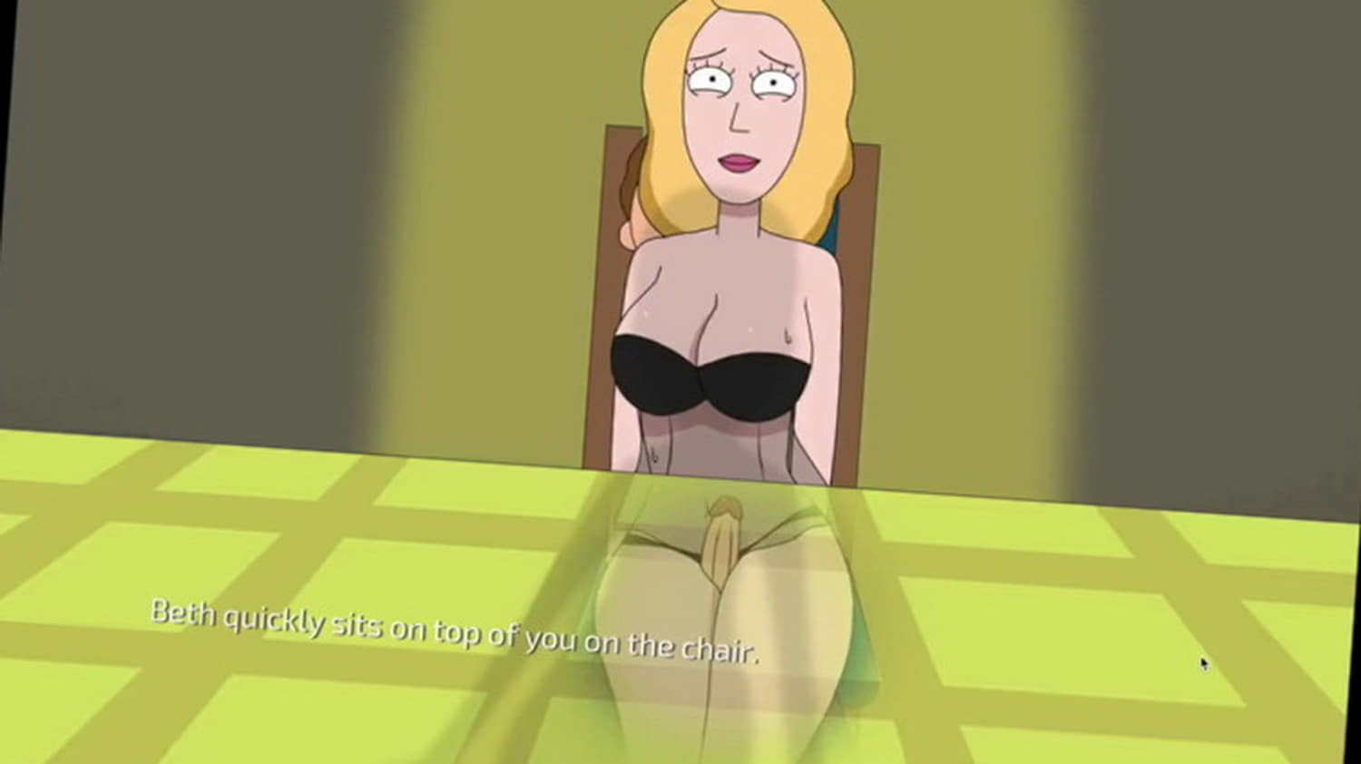 Morty Smith and Beth Smith Blonde Panties Milf Penis