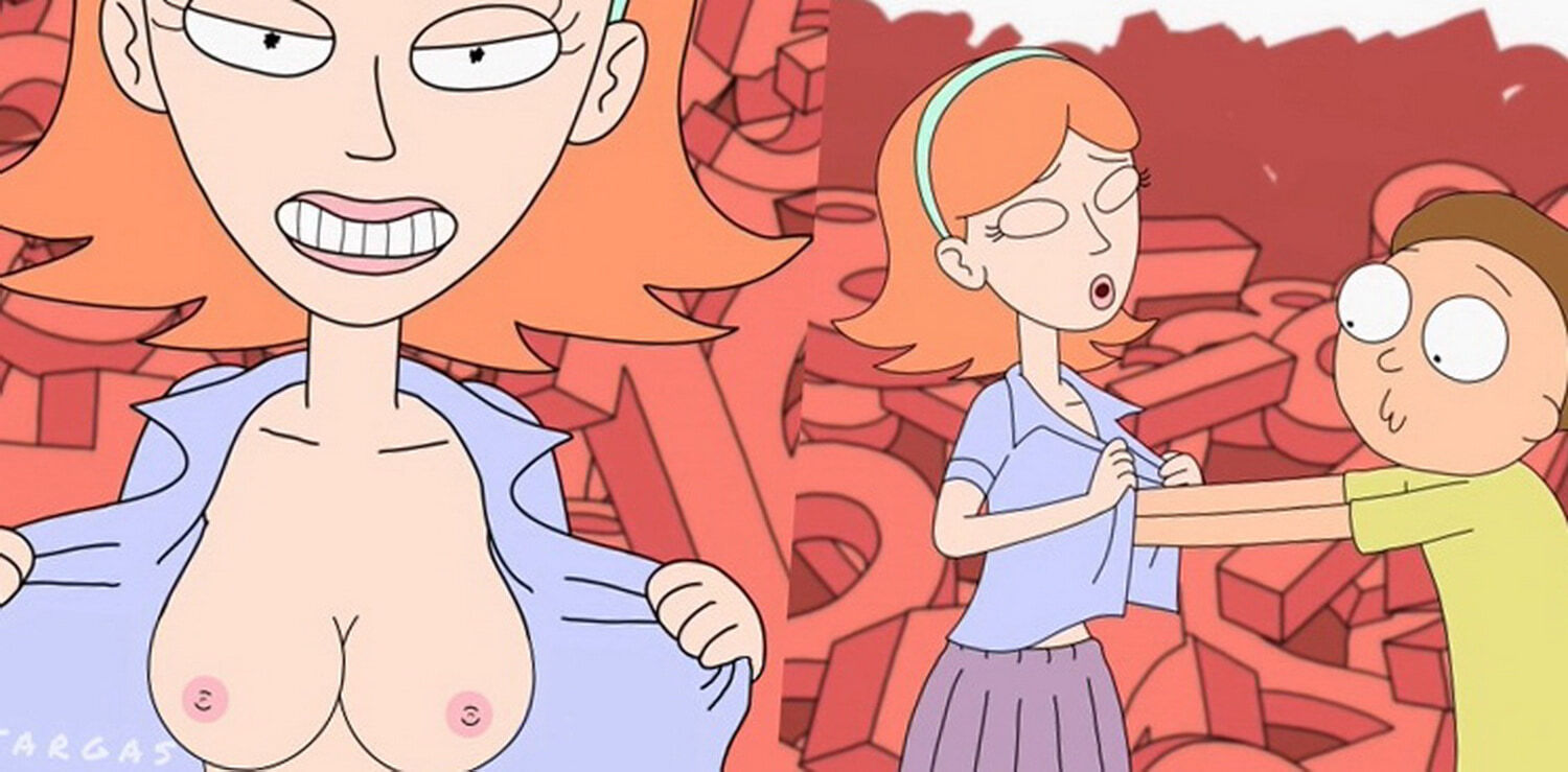 Morty Smith and Jessica Exposed Breasts Tits Nipples