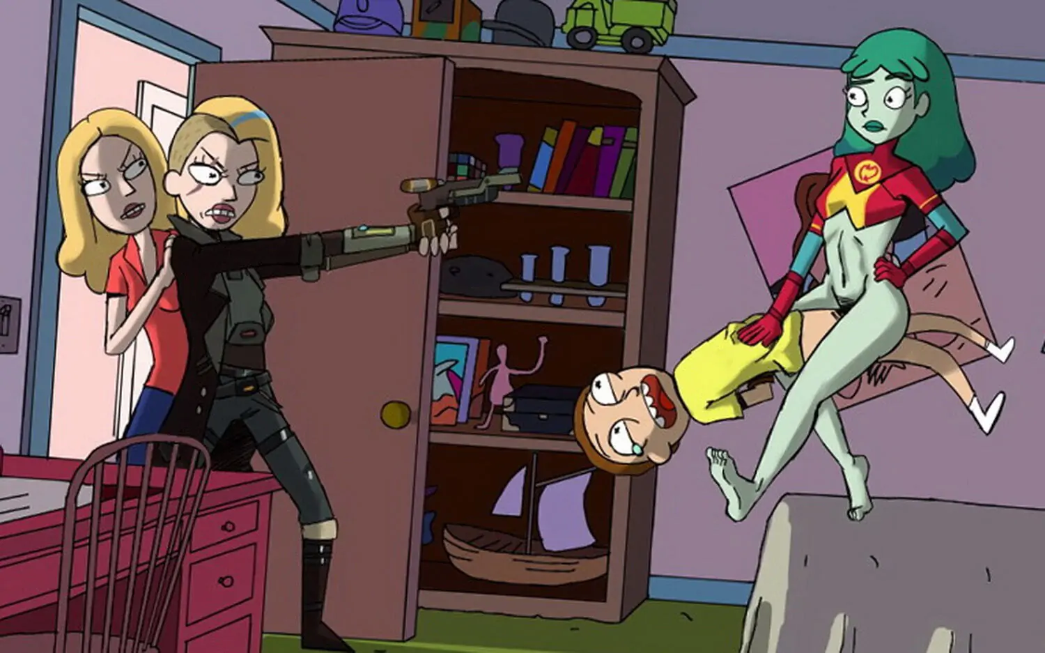 Morty Smith and Planetina Sex
