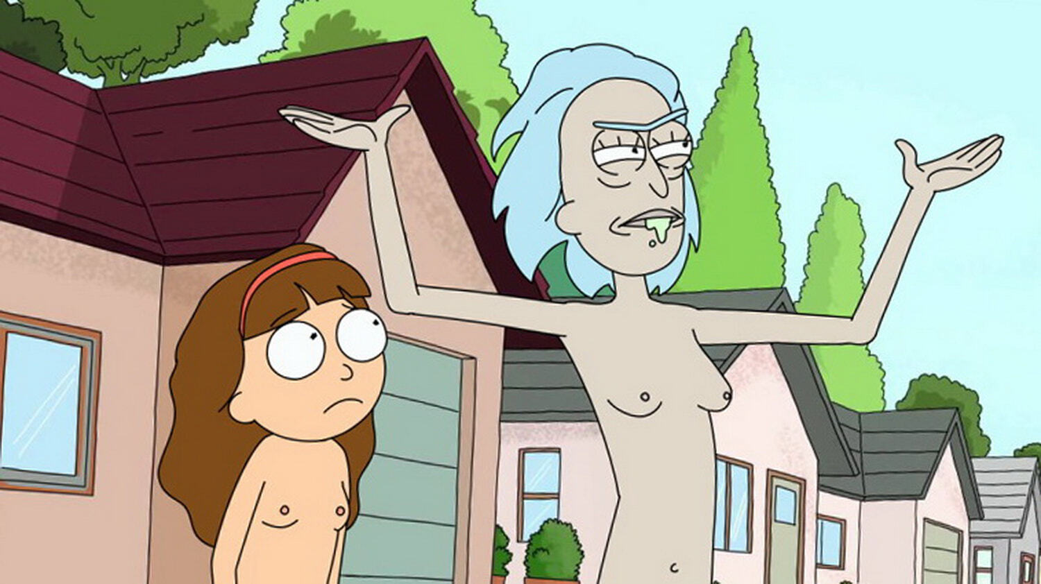 Morty Smith and Rick Sanchez Hentai XXX