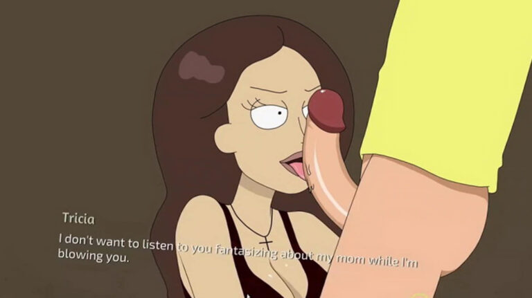 Morty Smith Licking Penis