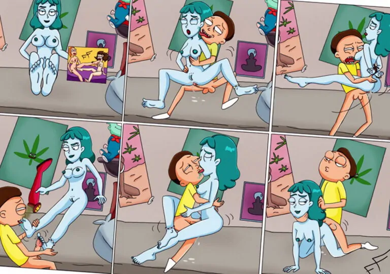 Morty Smith Foot Fetish