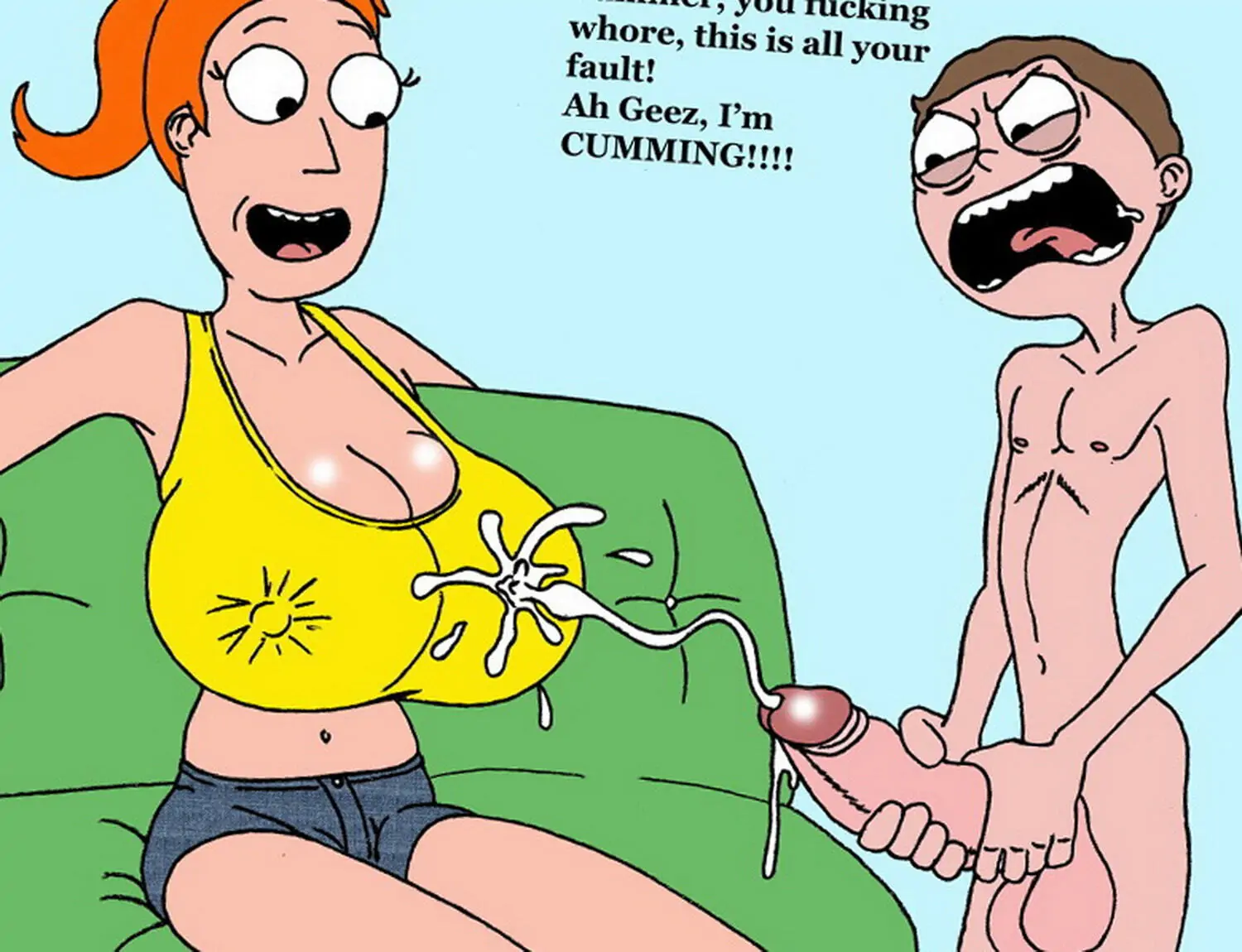 Summer Smith and Morty Smith Naked Large Penis Long Penis