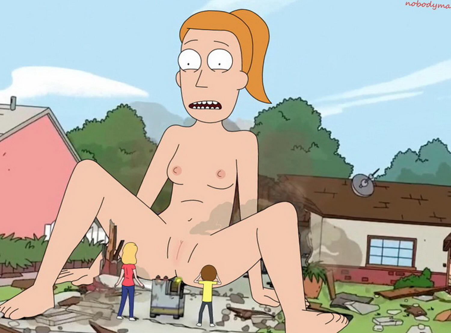Nude Giantess Cartoon - Summer Smith and Morty Smith Nude Pussy Giantess < Your Cartoon Porn