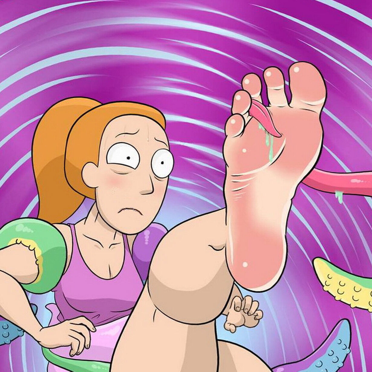 Summer Smith Feet Tentacle Foot Fetish < Your Cartoon Porn