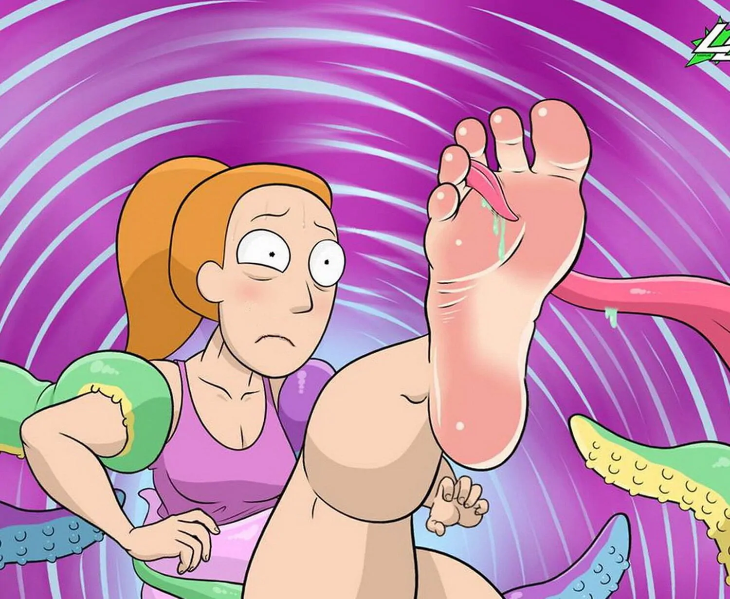 Summer Smith Foot Fetish