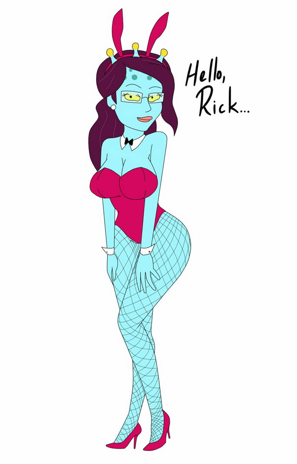 Unity (Rick and Morty) Solo Tits Alien Female Only < Your Cartoon Porn