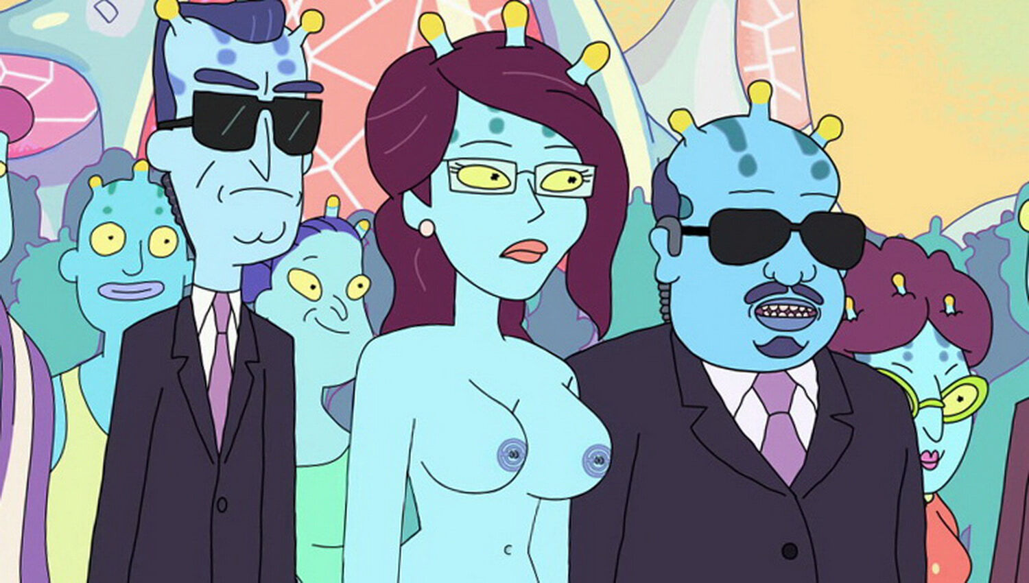 Unity (Rick and Morty) Tits Alien