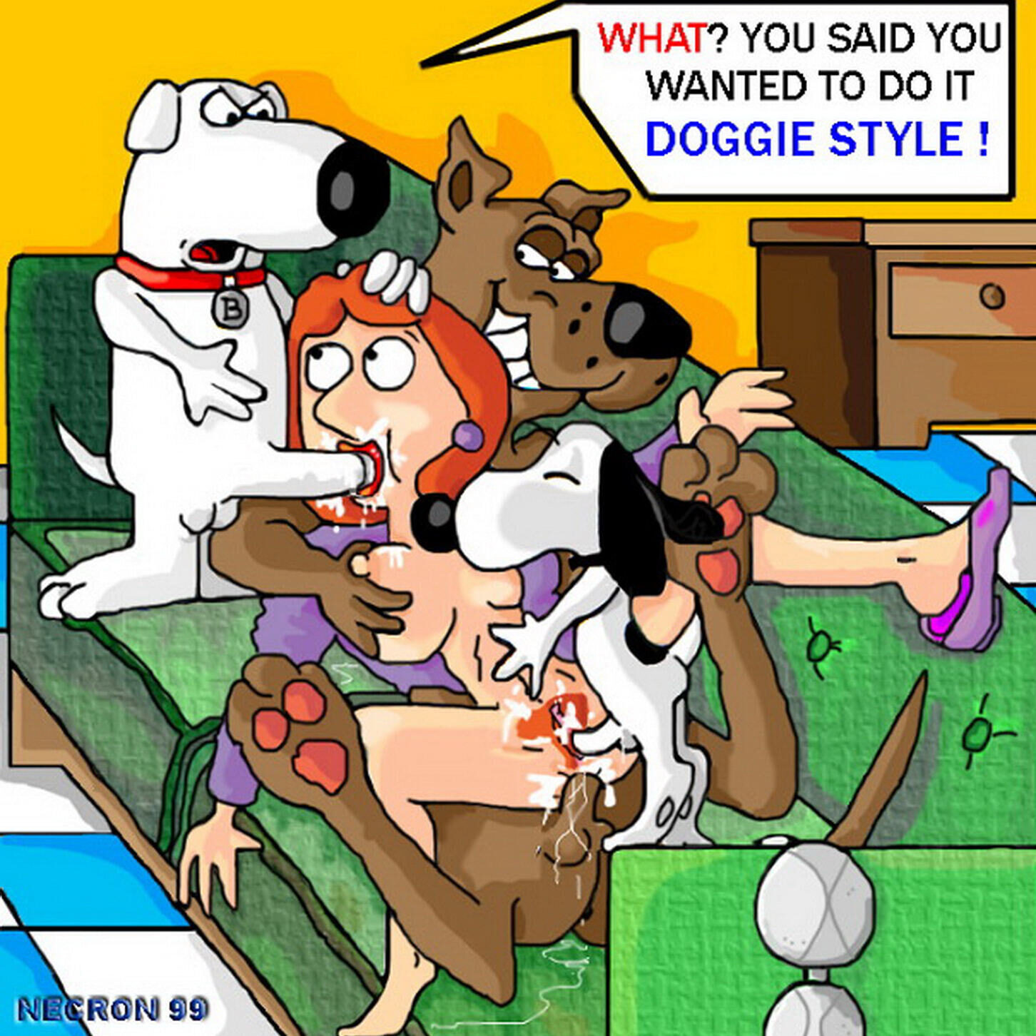 Brian Griffin and Lois Griffin Zoo < Your Cartoon Porn
