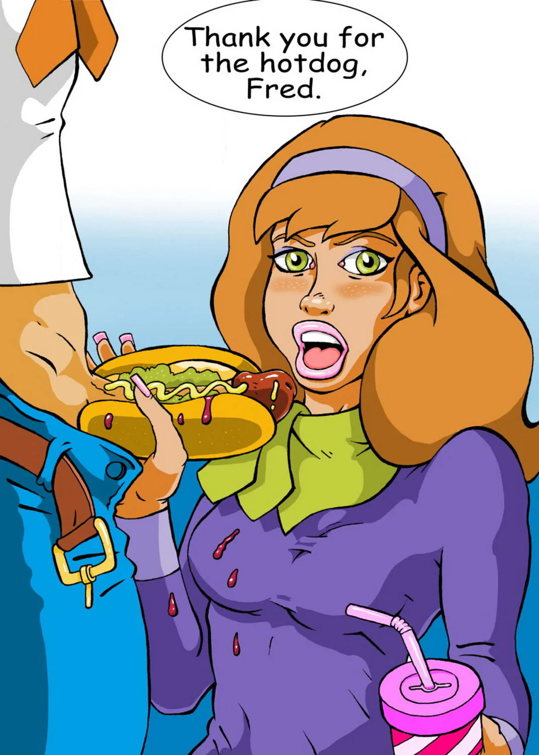 Daphne Blake and Fred Jones Hentai XXX