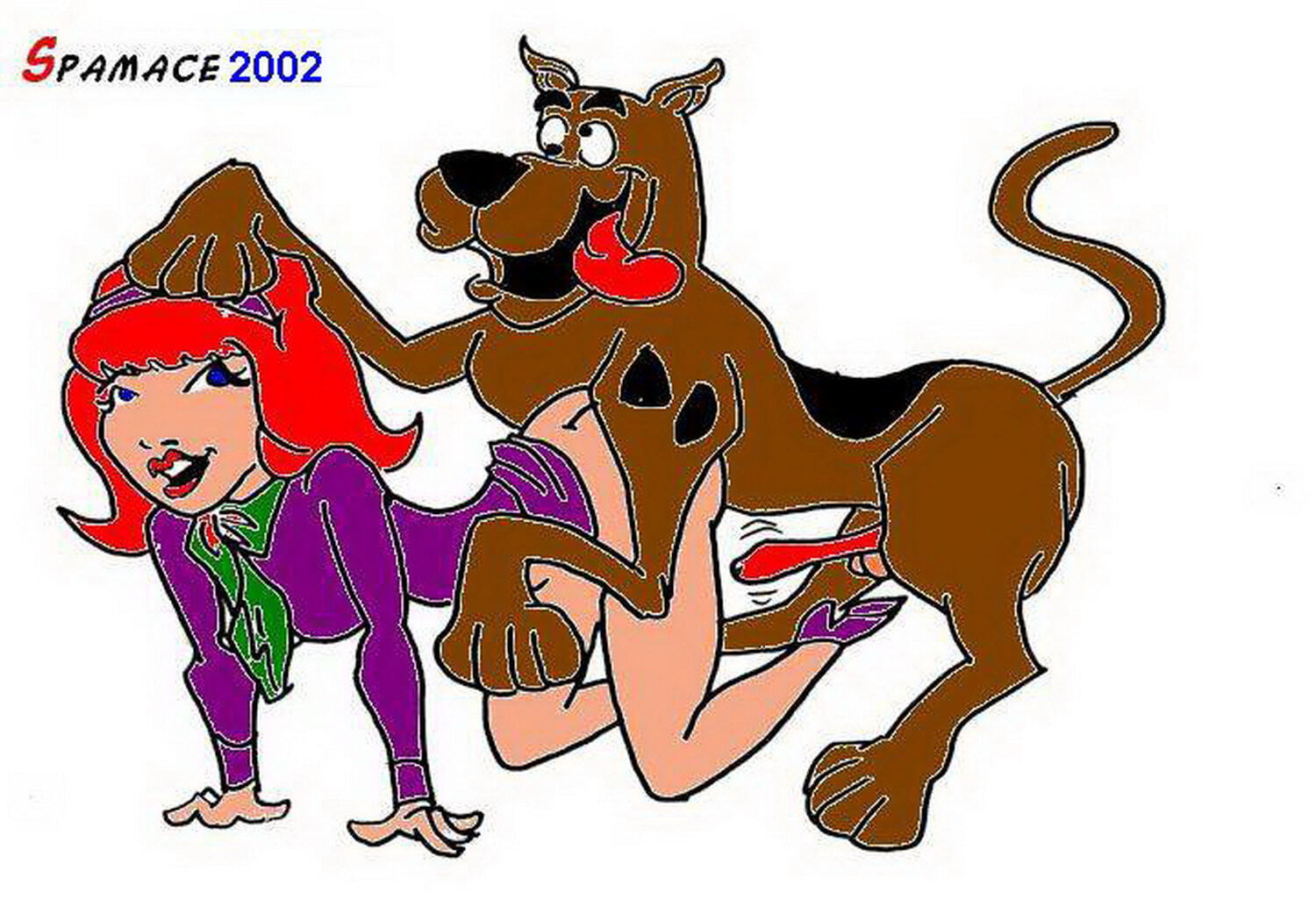 Daphne Blake and Scooby Zoo Famous Popular