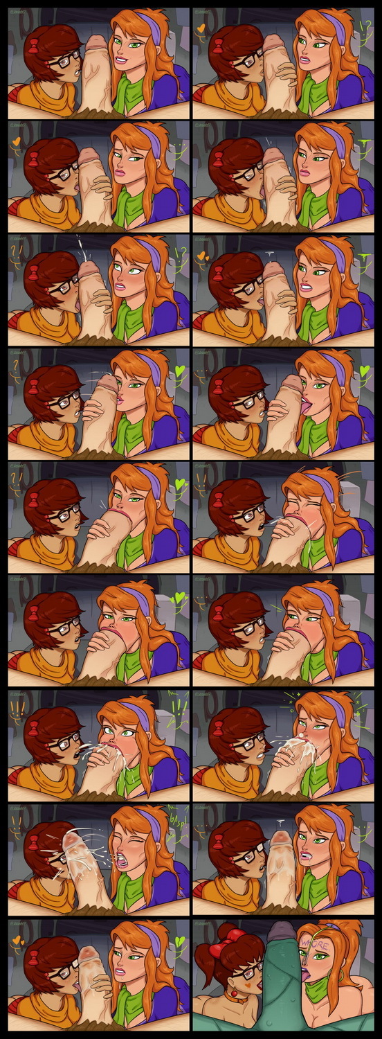 Velma Dinkley Licking Penis
