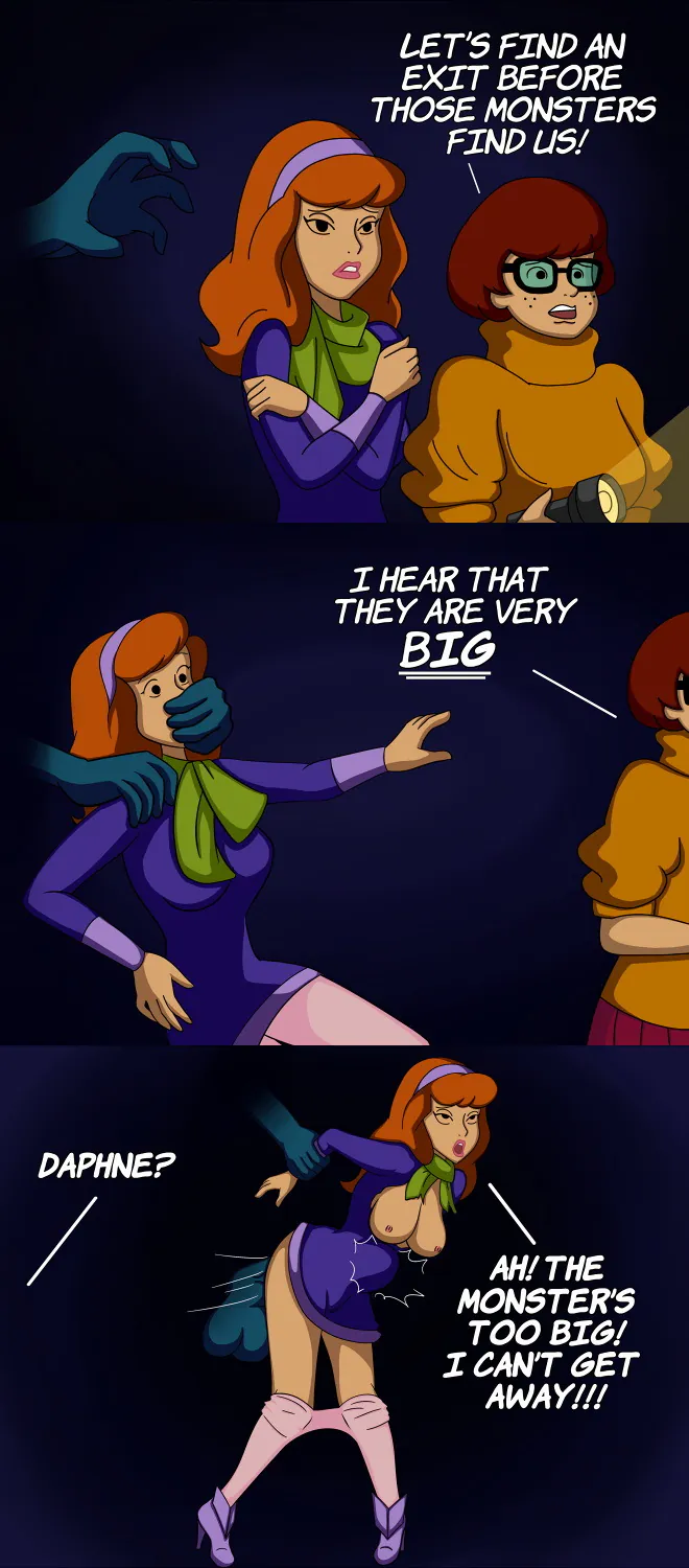 Daphne Blake and Velma Dinkley Tits Huge Cock Curvy Huge Penis