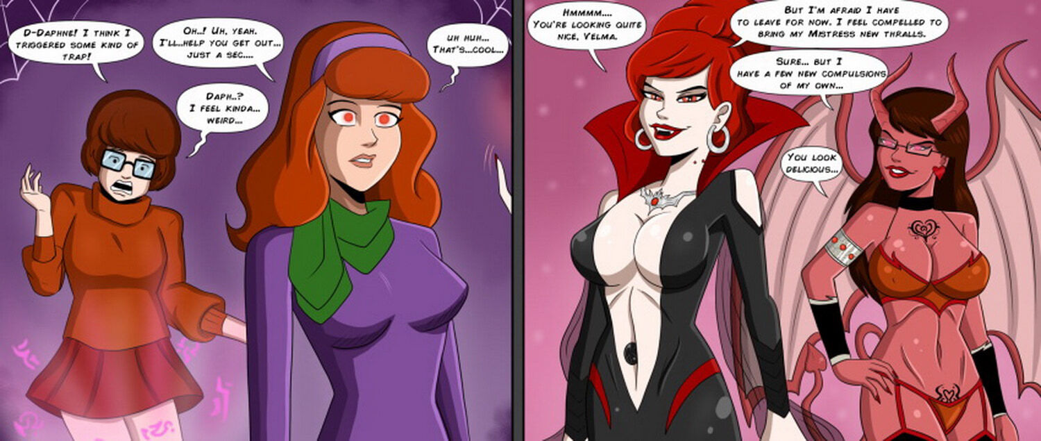 Daphne Blake and Velma Dinkley Tits Transformation Yuri Succubus