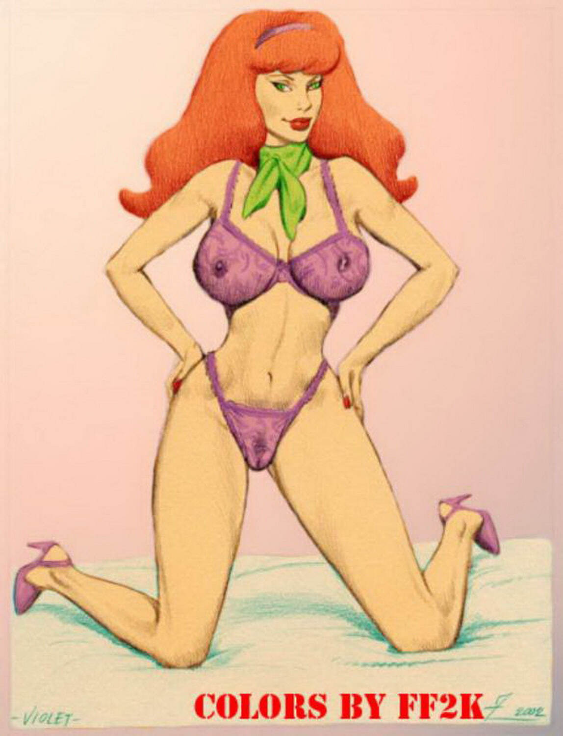 Daphne Blake Female Only Solo Dirty Parody