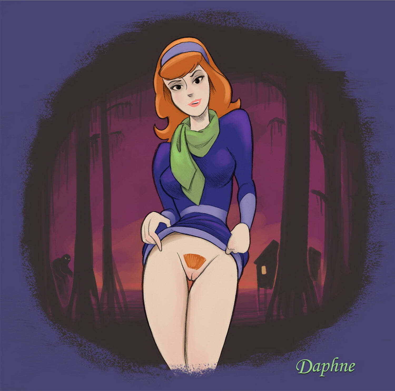 Daphne Blake Female Only Solo Drawing.