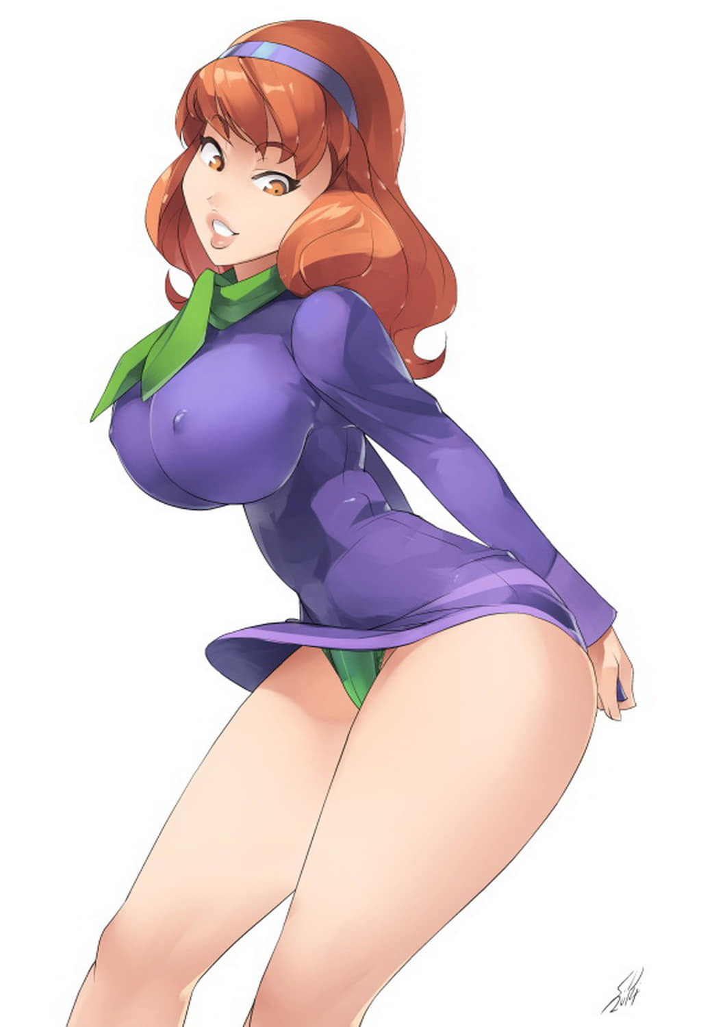Daphne anime sexy boobs