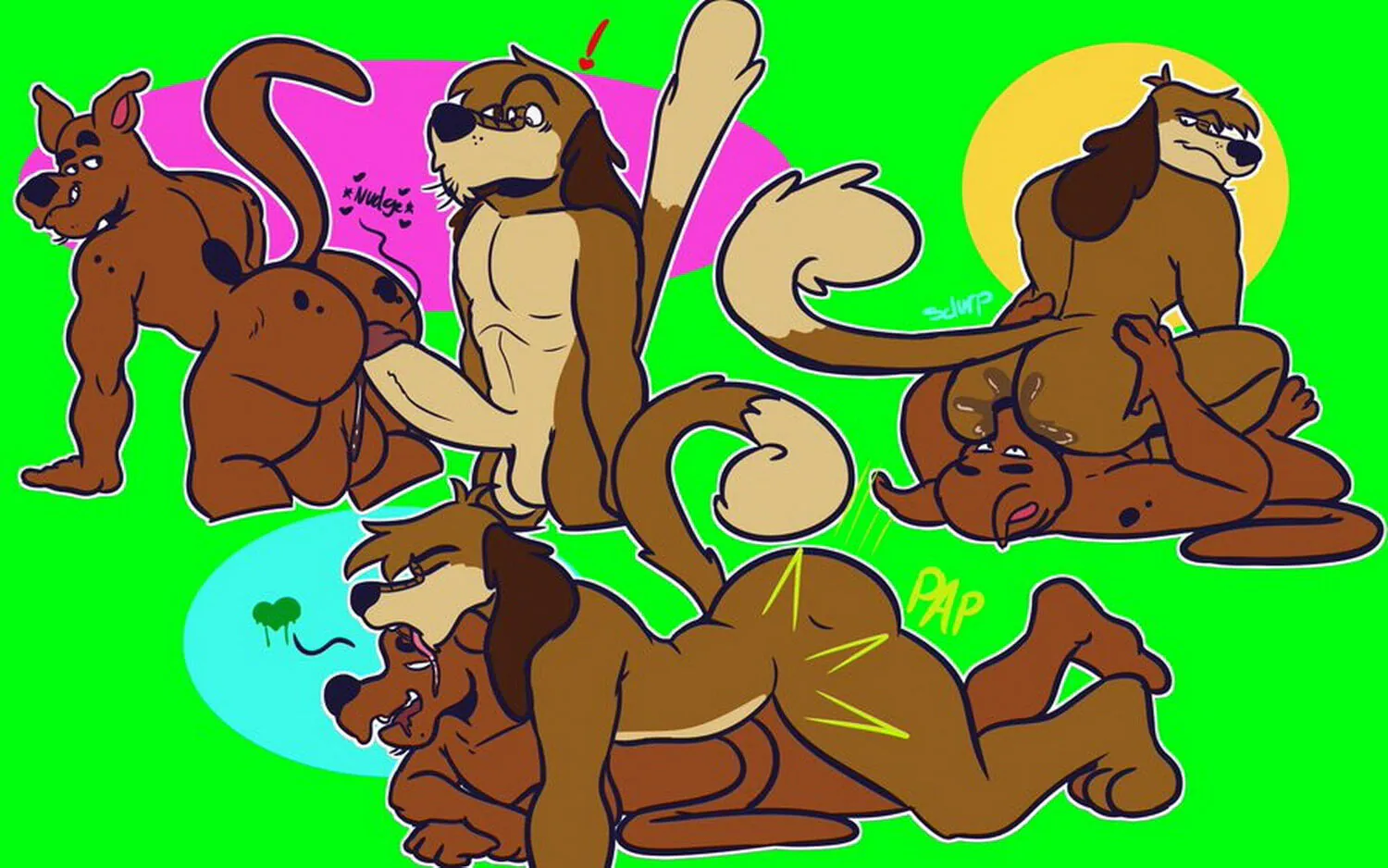 Dukey and Scooby Penis