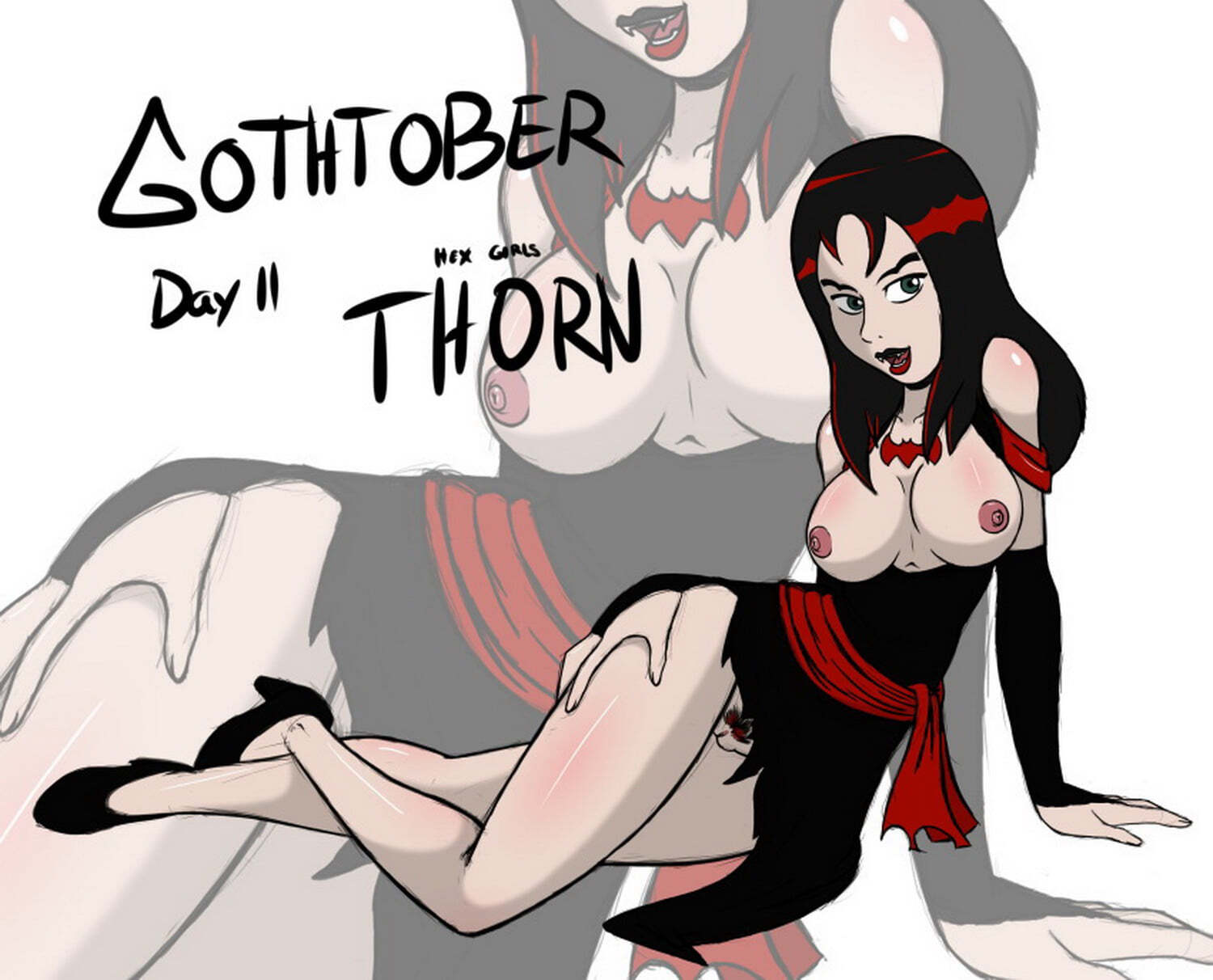 Hex Girls and Thorn Solo Female Only Vagina Tits Big Breast Pussy