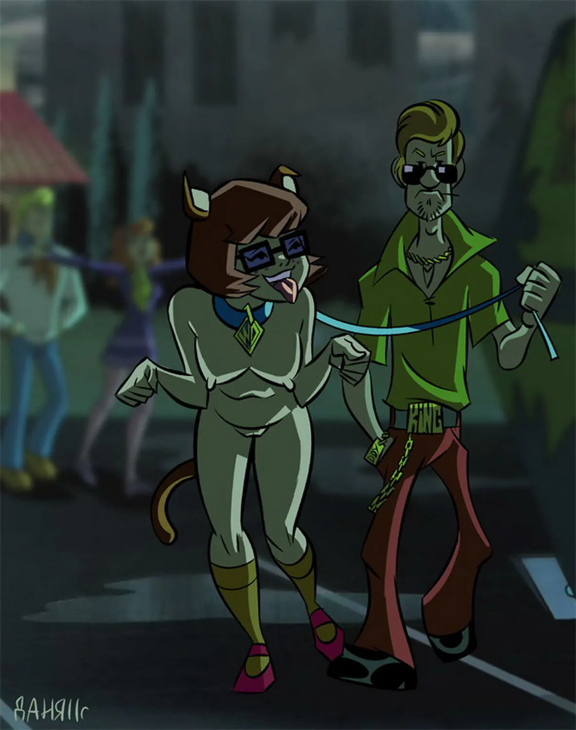 Scooby and Fred Jones Nude Nipples