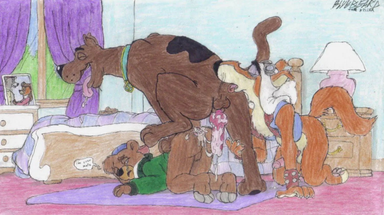 Scooby and Rebecca Cunningham Furry