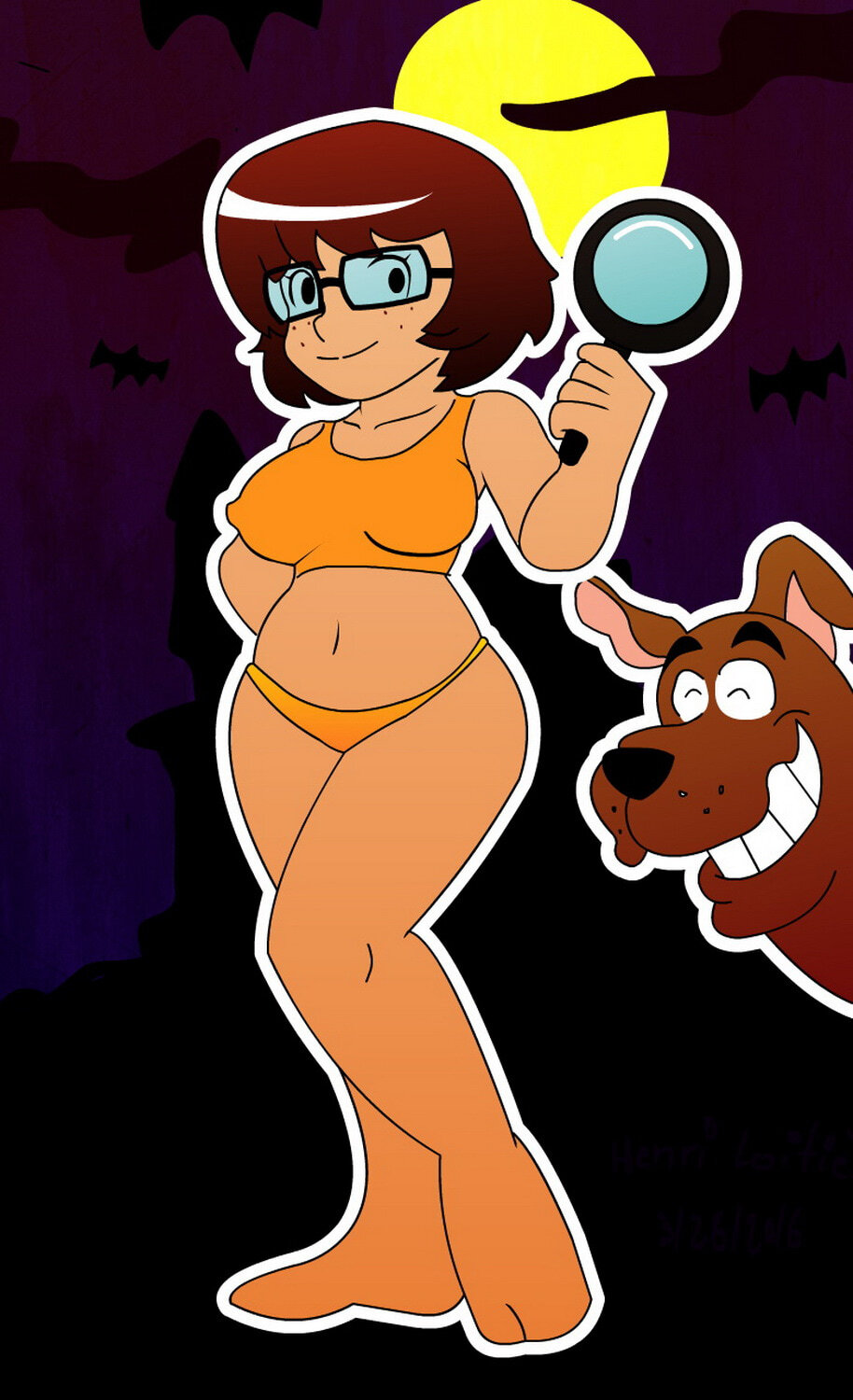 Scooby and Velma Dinkley Panties