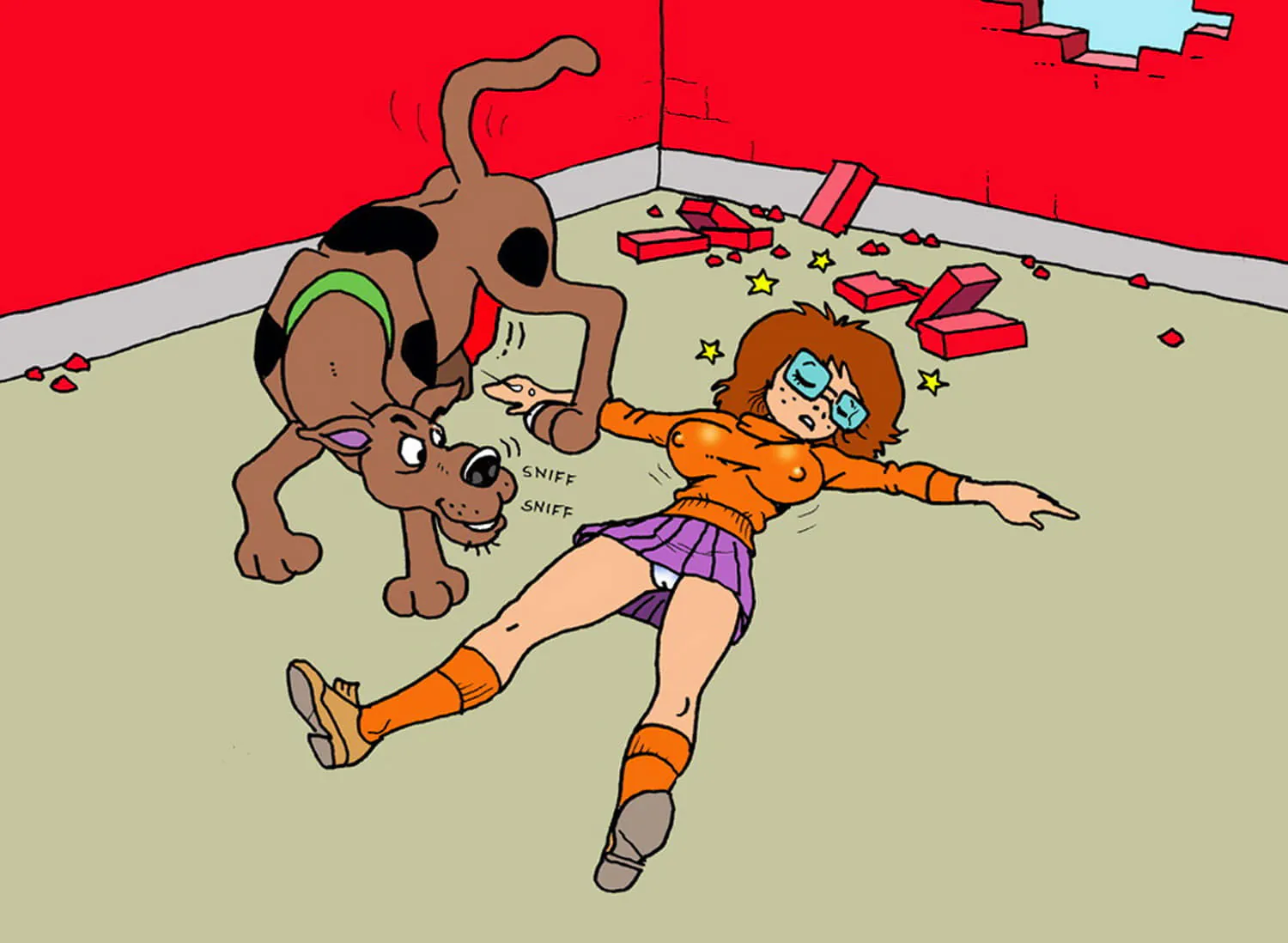 Scooby and Velma Dinkley XXX Hentai Sweet