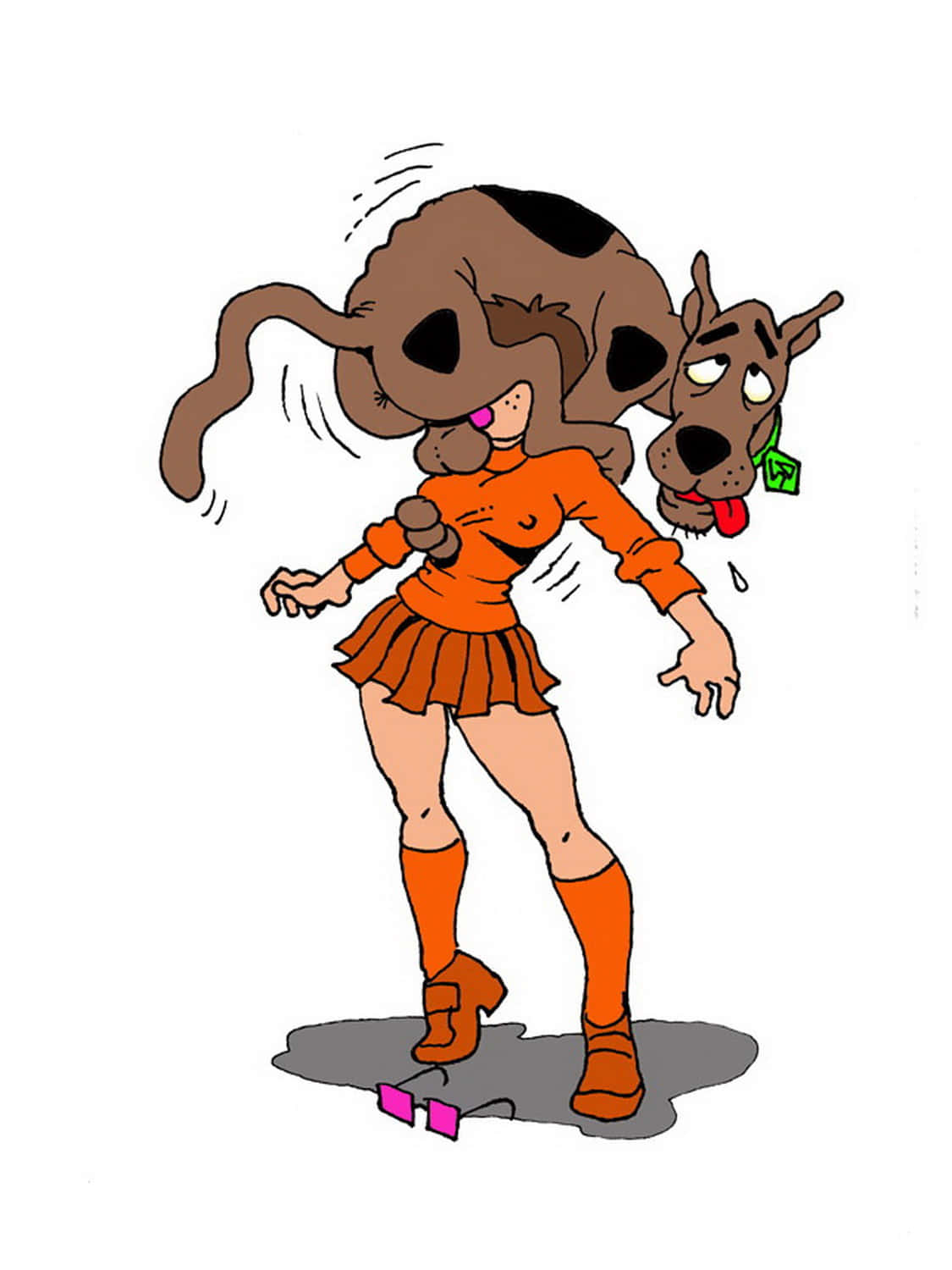 Scooby and Velma Dinkley Zoo Oral