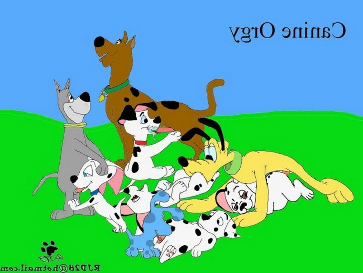 Scooby Furry Penis Gay Orgy