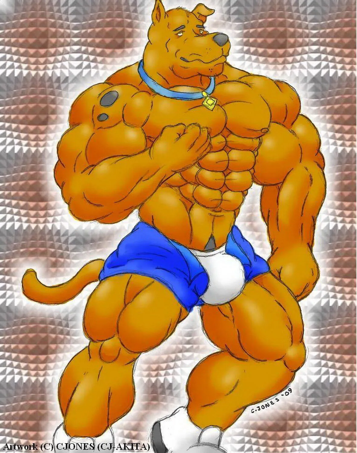 Scooby Muscle Furry Solo